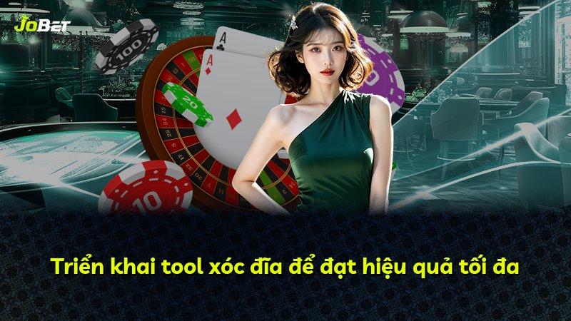 Triển khai tool xóc đĩa để đạt hiệu quả tối đa